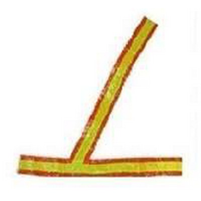 Orange mesh reflective clothing