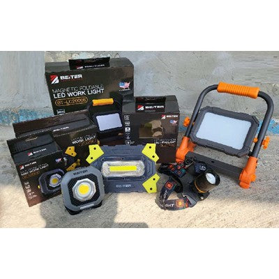 BEITER-安全帽用頭燈/鋰電池x2