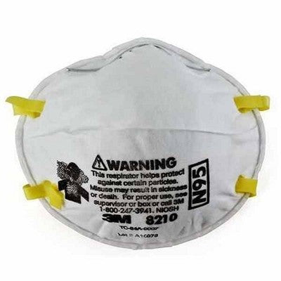 3M-N95 防粉塵 即棄口罩 8210 (20個/盒)