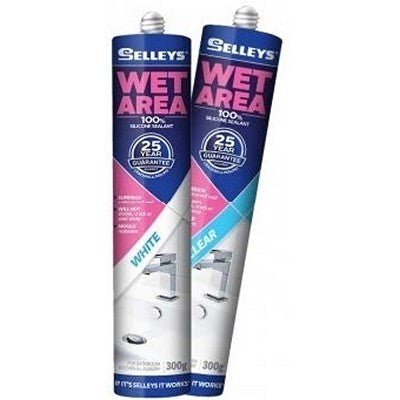 SELLEYS犀利牌-中性玻璃胶(Wet Area浴缸转用)/多色
