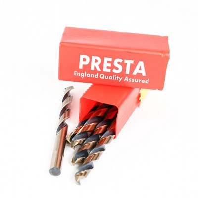Presta-cobalt steel alloy drill tip (metric/imperial)