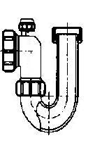 P-type trap (upper teeth, anti-slurping force)