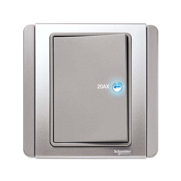 Schneider Schneider-NEO (E3000)-1-position curved frame switch (light curve)